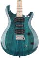 Click to learn more about the PRS SE Swamp Ash Special Electric Guitar - Iris Blue