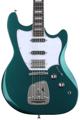 Click to learn more about the Guild Surfliner Deluxe Electric Guitar - Evergreen Metallic