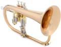 Click to learn more about the Yamaha YFH-631G Professional Bb Flugelhorn - Clear Lacquer with Gold Brass Bell