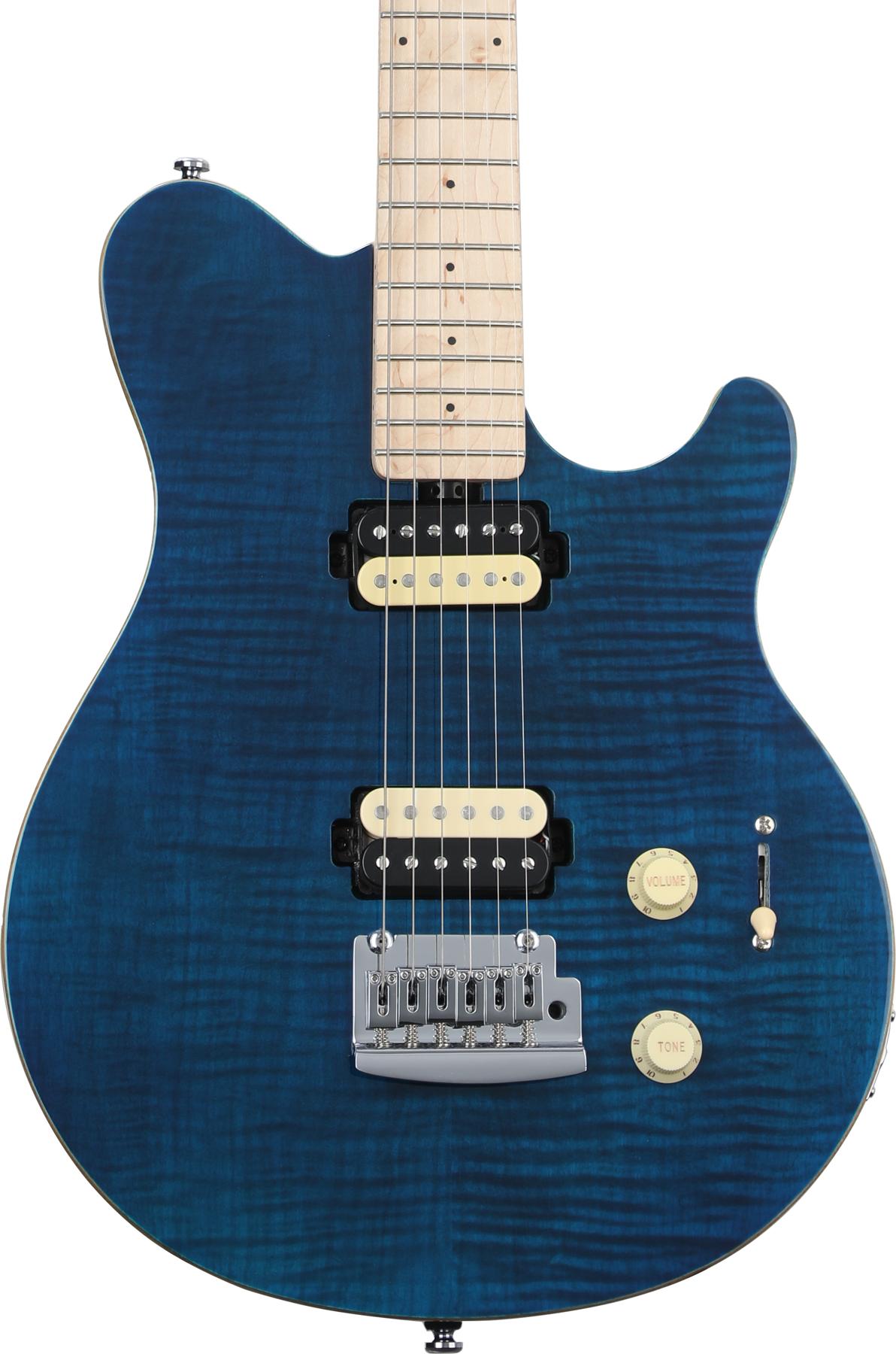 ギター sterling by MusicMan AXIS Sterling by Music Man Axis Quilted Maple Electric Guitar