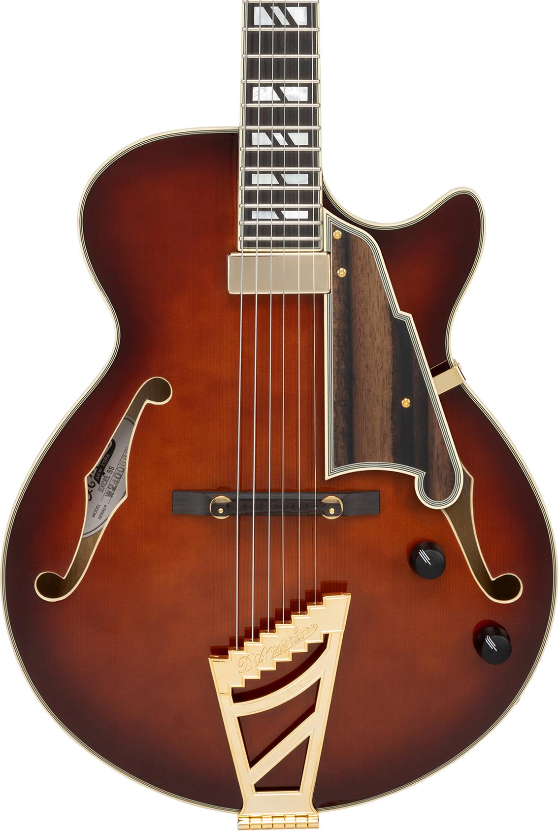D'Angelico Excel SS サンバースト ギター ハードケース付 D'Angelico Excel SS サンバースト ギター ハードケース付（D