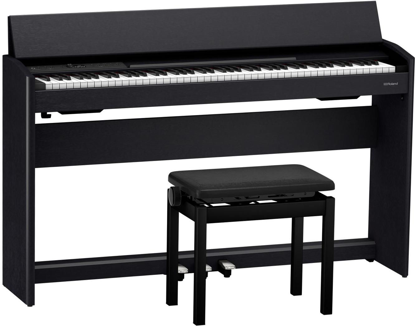 Banqueta de Piano Pianova PS-02M Negro Mate