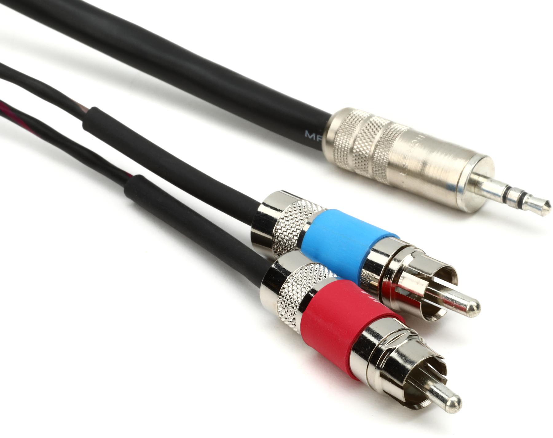 Unbalanced Cables: RCA to RCA - Sweetwater