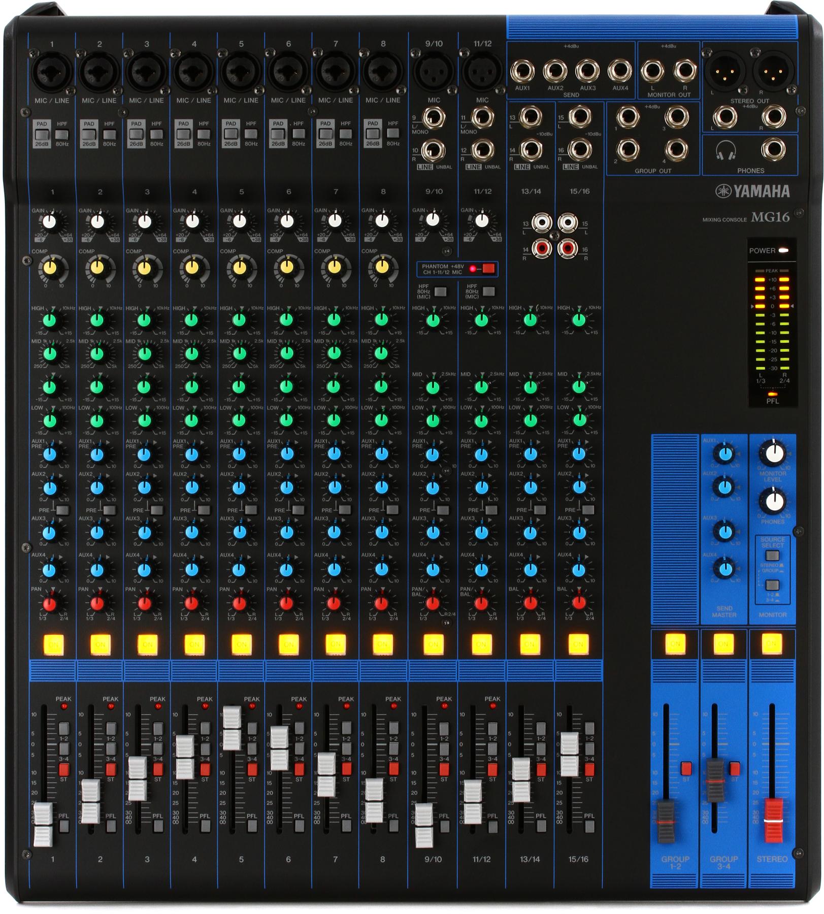 YAMAHA MG-ⅱR MG Analog Mixing Consoles - Yamaha USA