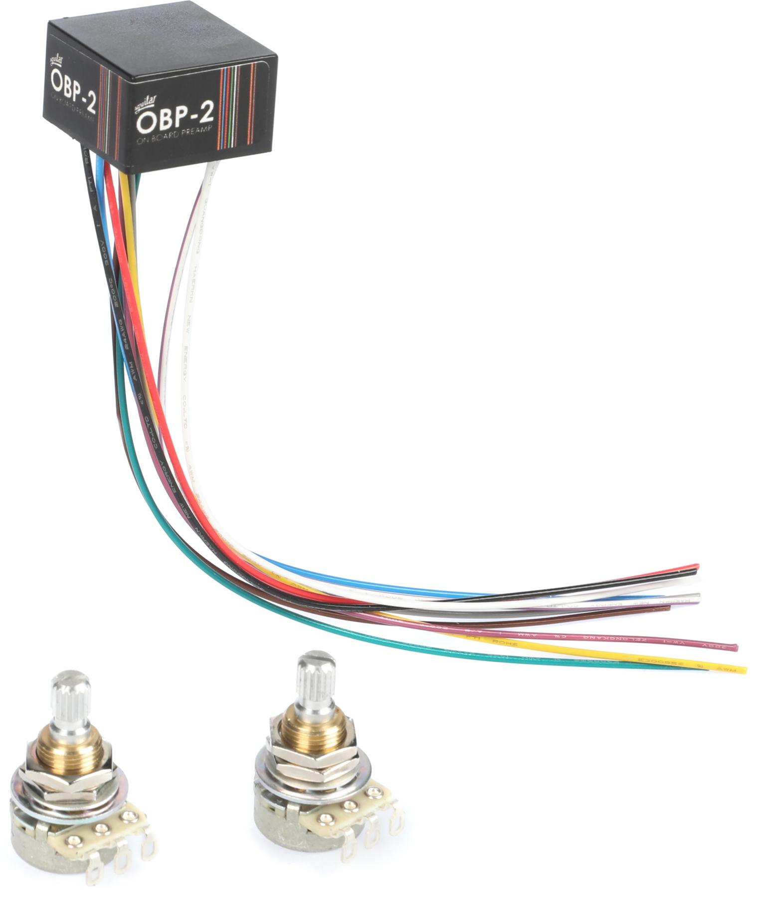 onboard bass preamps - Sweetwater