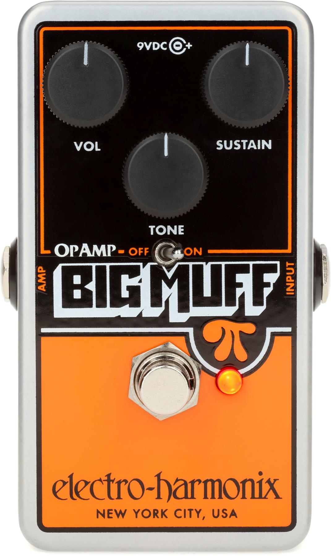ギター BIG MUFF USA electro-harmonix Electro-Harmonix Deluxe Big Muff Pi Fuzz Pedal with Mid-Shift