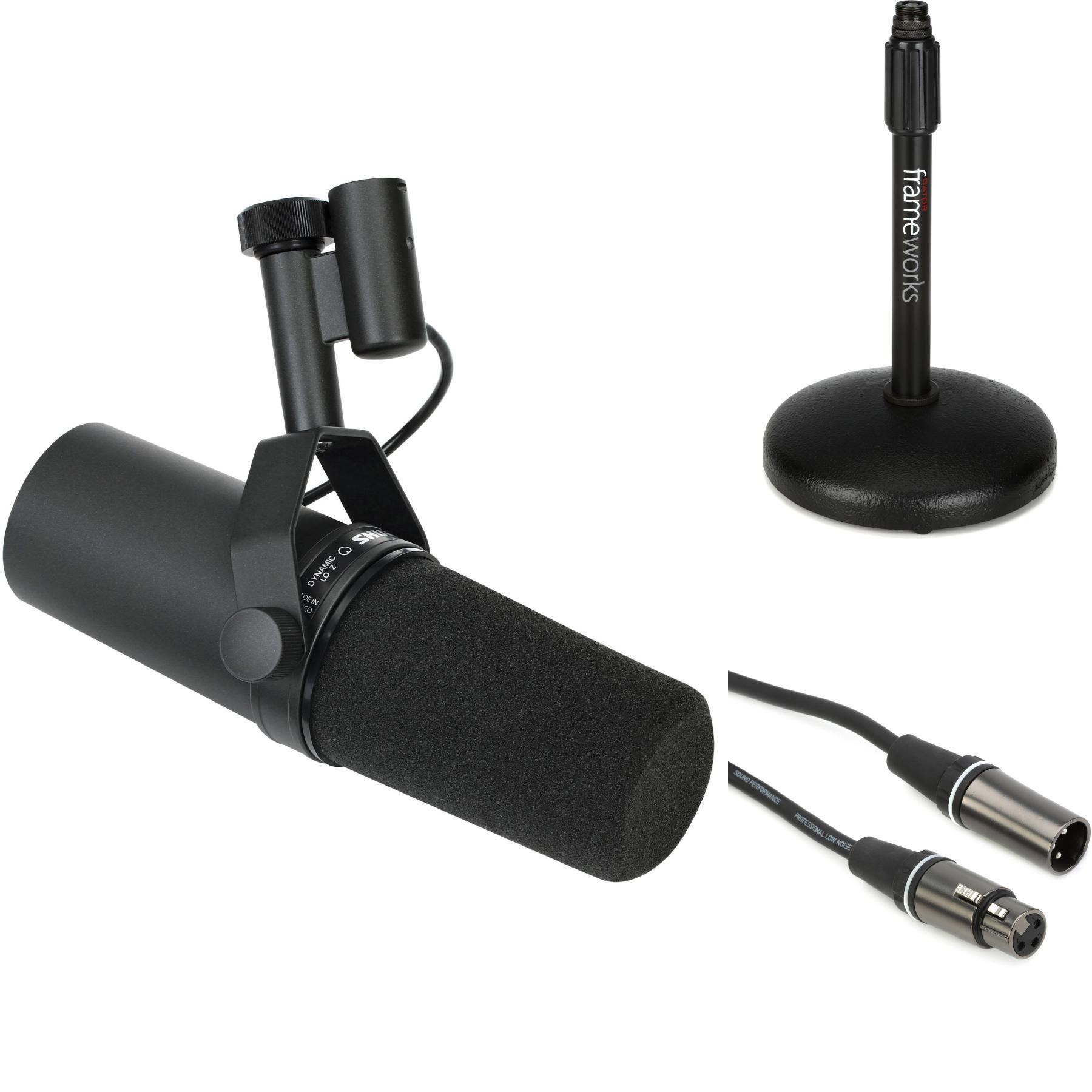 SHURE SM7B マイクロフォン 【未使用品/テストのため1度開封