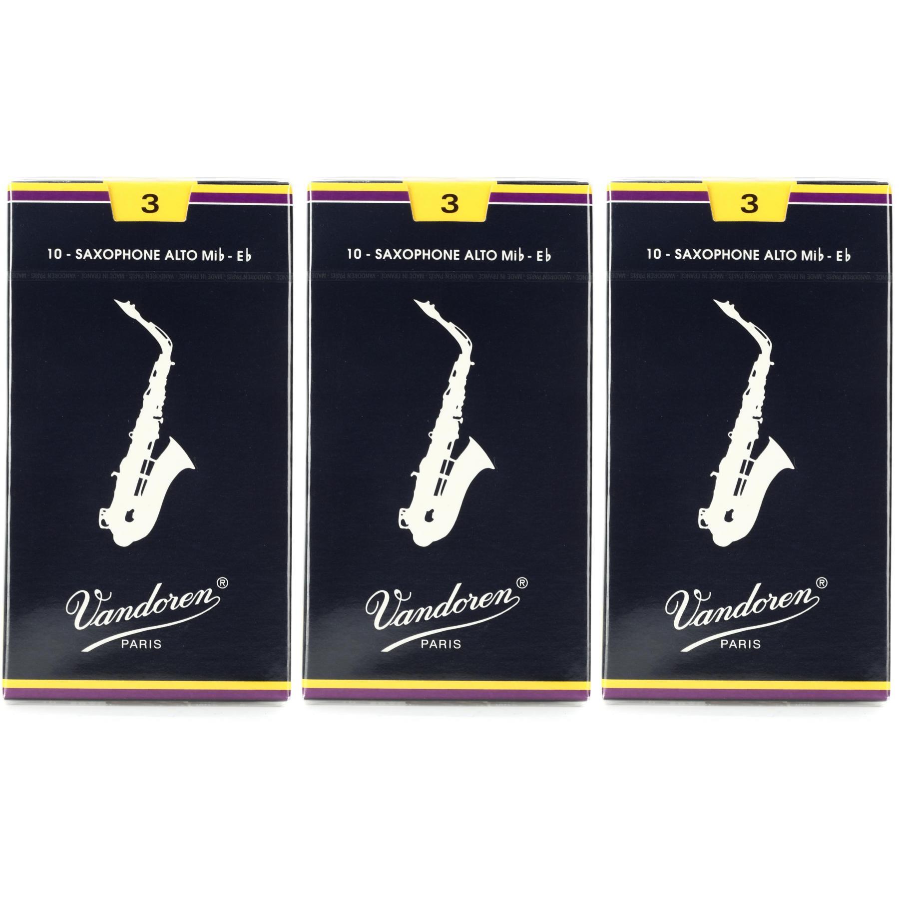 Vandoren CG100B Clarinet Cork Grease and Vandoren CR102 Bb Clarinet Traditional Reeds Strength 2; Box of 10 Bundle 