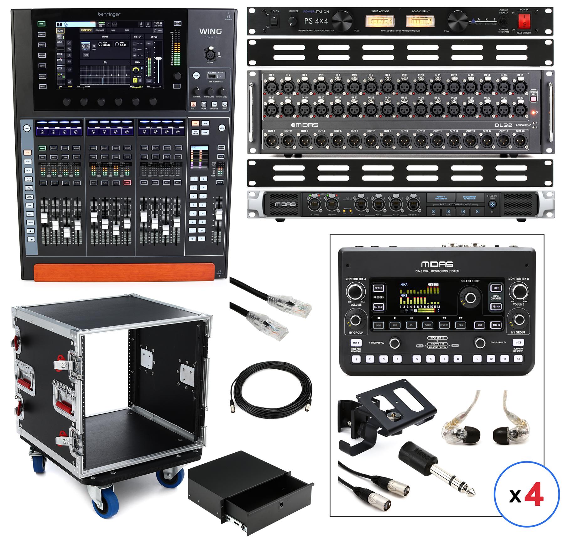 配信機器・PA機器・レコーディング機器 behringer DUAL-PHASE Behringer WING - Sweetwater