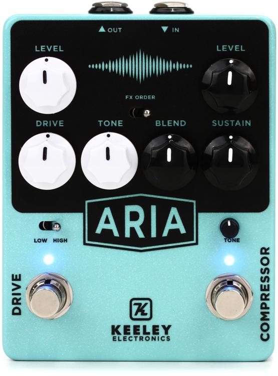 Keeley Aria Compressor and Overdrive Pedal Review InSync