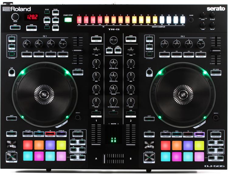 Roland DJ-505 Serato DJ Pro Controller Review And Video