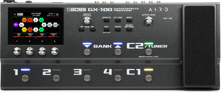 BOSS GX-100 Guitar Multi-effects Pedal Demo