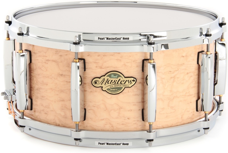 Pearl Masters MCX Birdseye Maple Snare Drum Review by Sweetwater Sound...