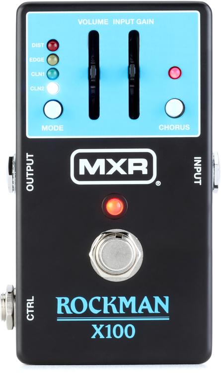MXR MX100｜ROCKMAN X100をペダルで再現！80'sサウンドの新境地