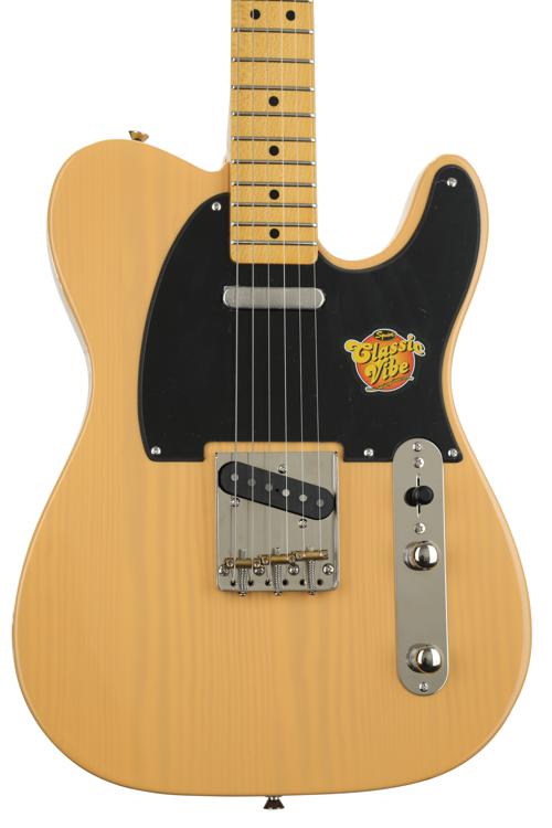 Squier Classic Vibe Telecaster '50s ('50s ButterScotch Blonde) Guitar...
