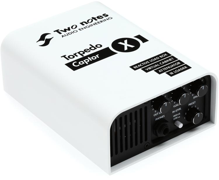 Two Notes Torpedo Captor X Reactive Loadbox DI and Attenuator Demo