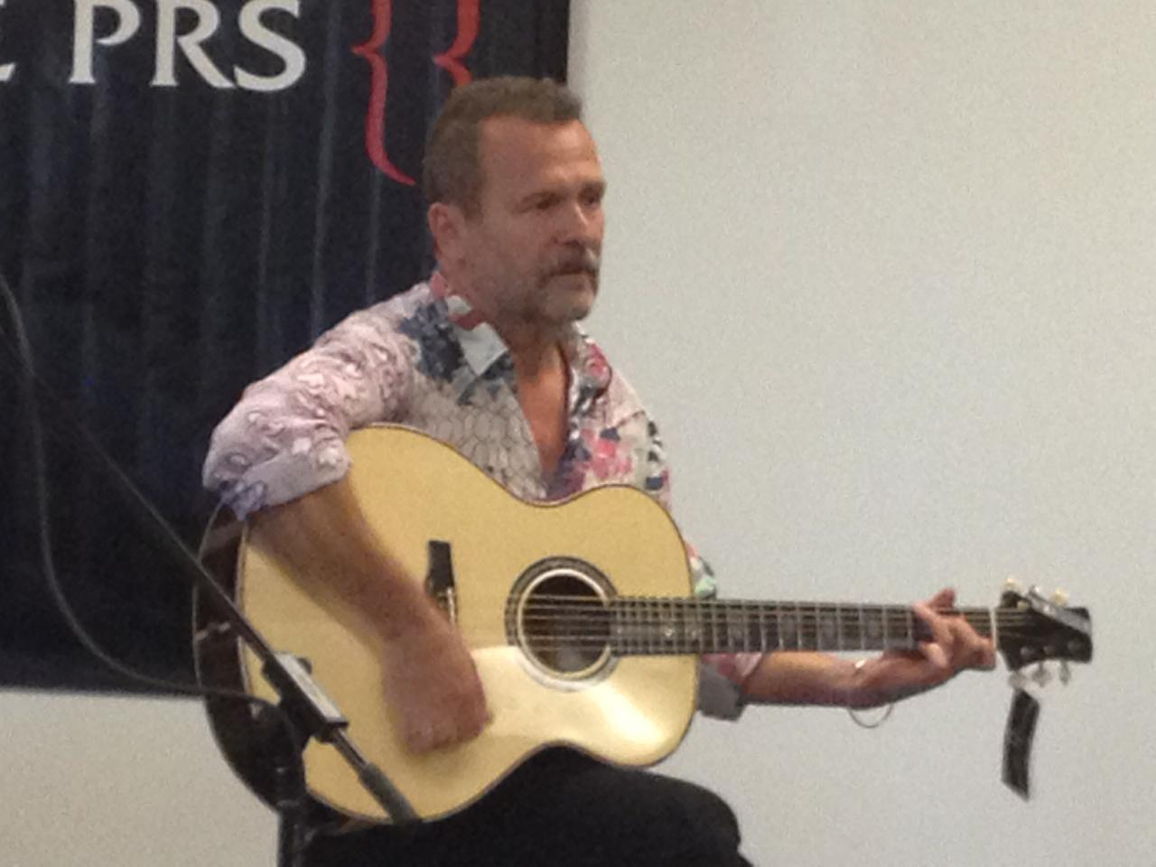 Martin Simpson and PRS Acoustic Guitars