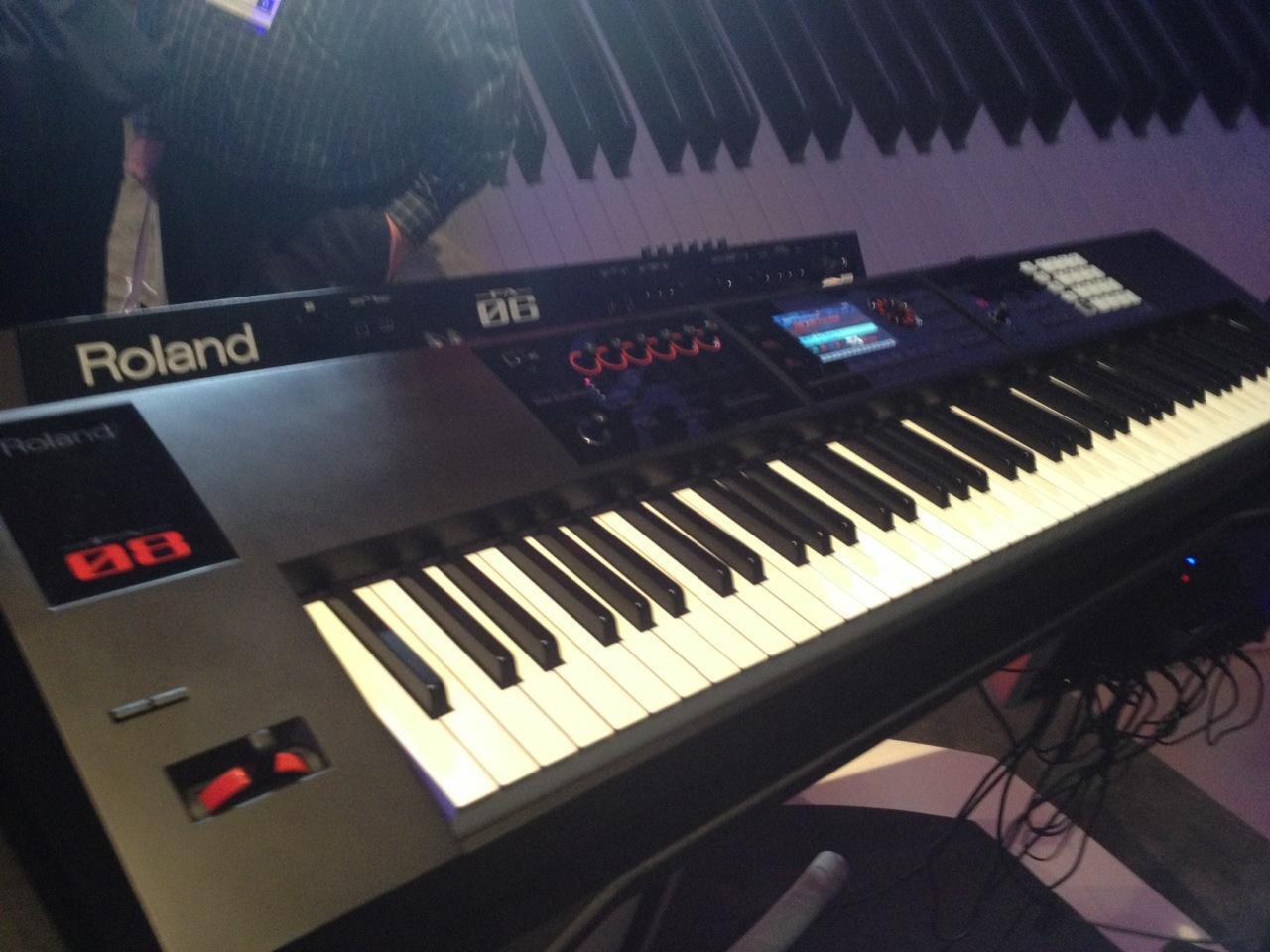 Live from NAMM Roland FA workstation keyboards