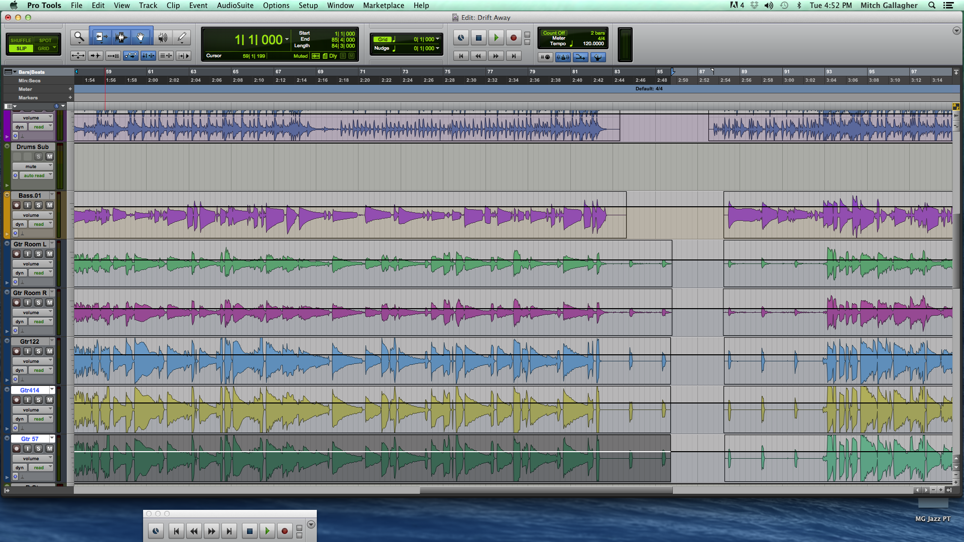 enlarging the waveform on pro tools 12.6 enlarging the waveform on pro tools 12.6