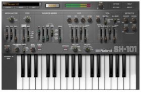 Image of Roland SH-101 Plug-out Software Synthesizer