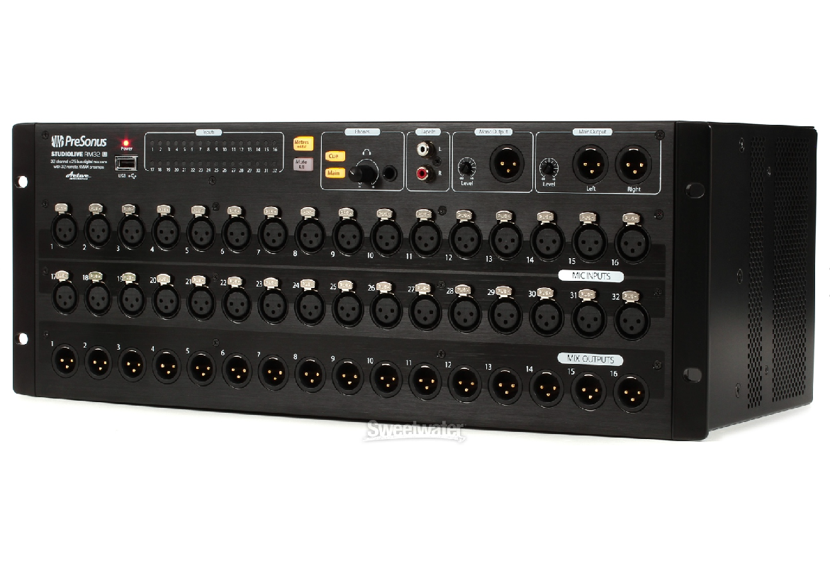 PreSonus Updates Firmware for StudioLive RMseries Mixers