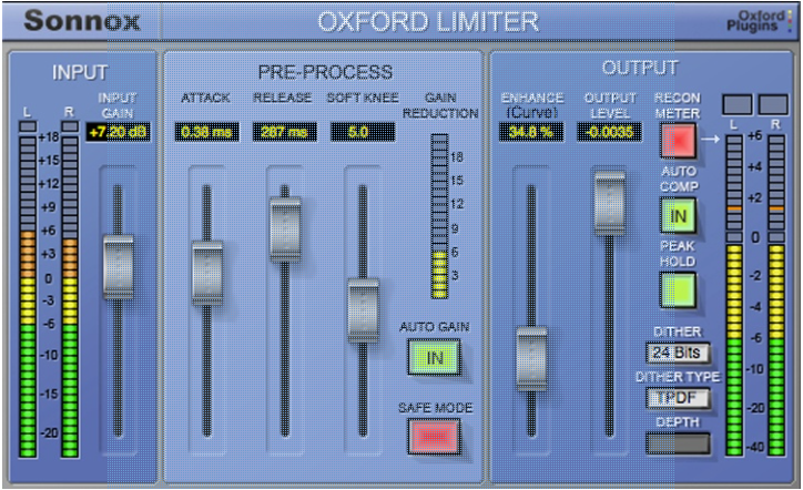 sonnox oxford inflator mac
