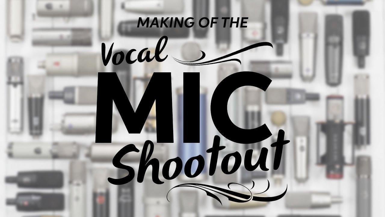 Making of Sweetwater's Vocal Mic Shootout