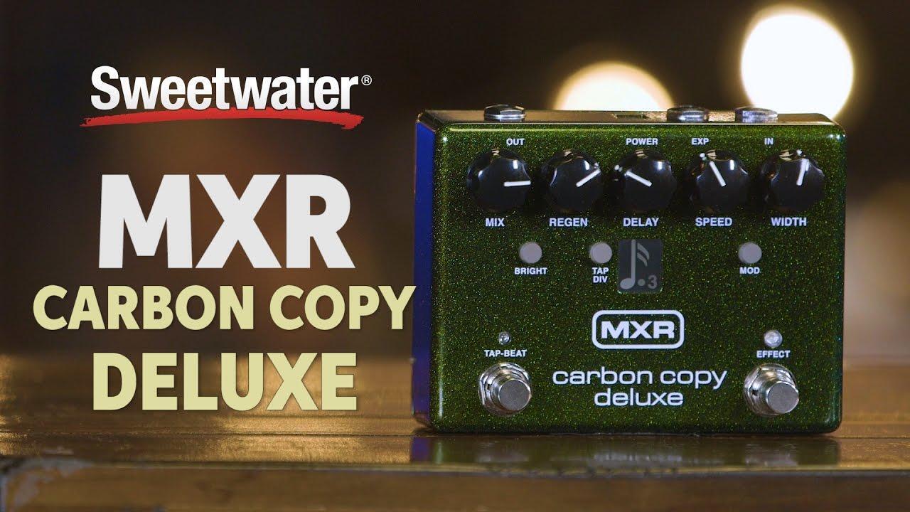 MXR Carbon Copy Deluxe Delay Pedal Review