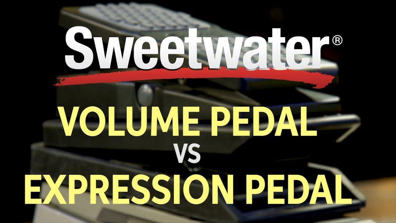Volume Pedal As Expression Pedal