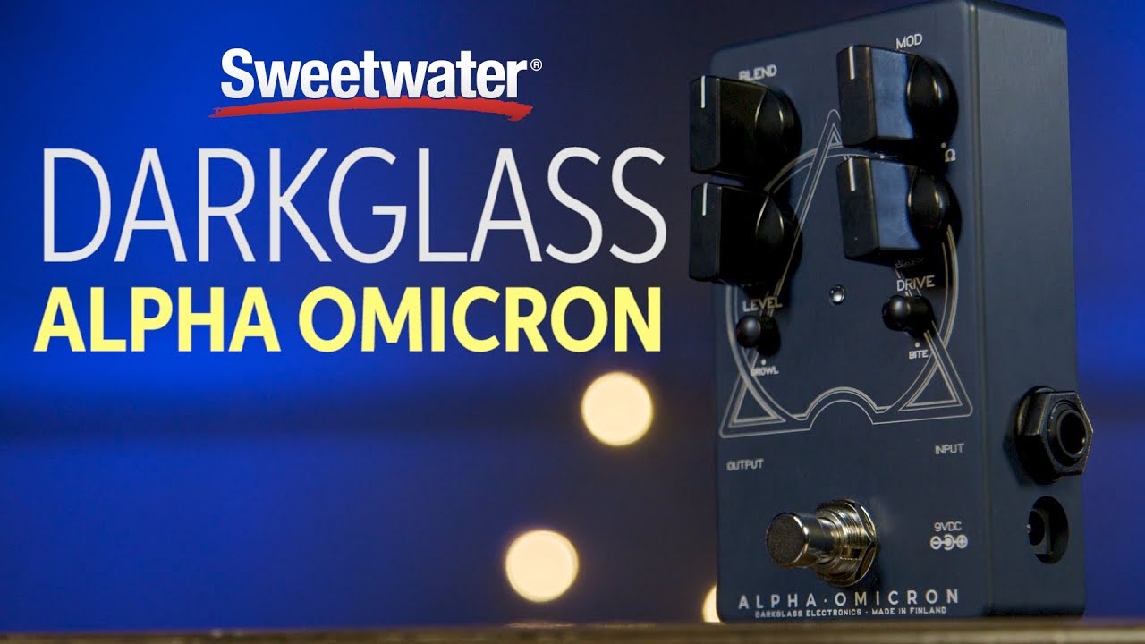 Darkglass Alpha Omicron Bass Preamp/OD Pedal Demo