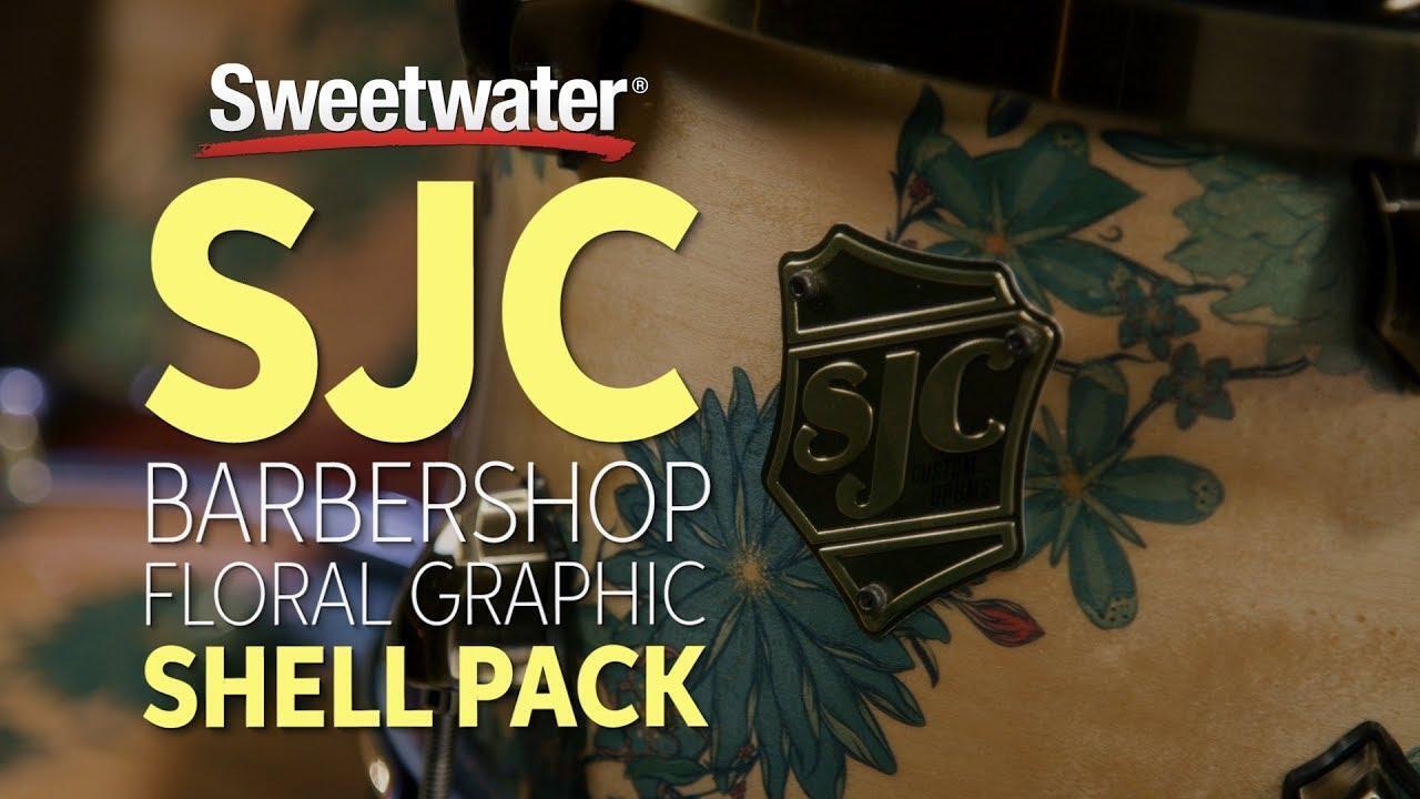 SJC Custom Drums Floral Graphic Shell Pack Review
