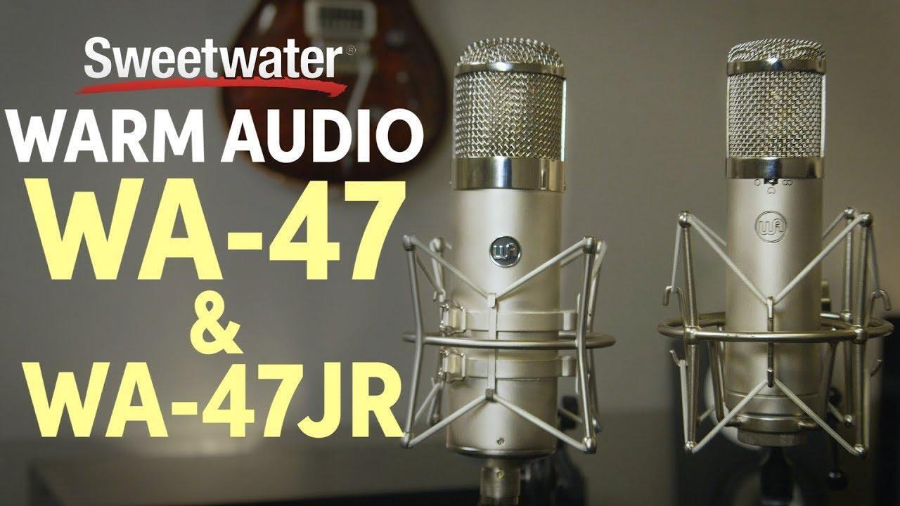 Warm Audio WA47 & WA47Jr Condenser Microphones Review