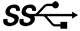 Super speed trident icon