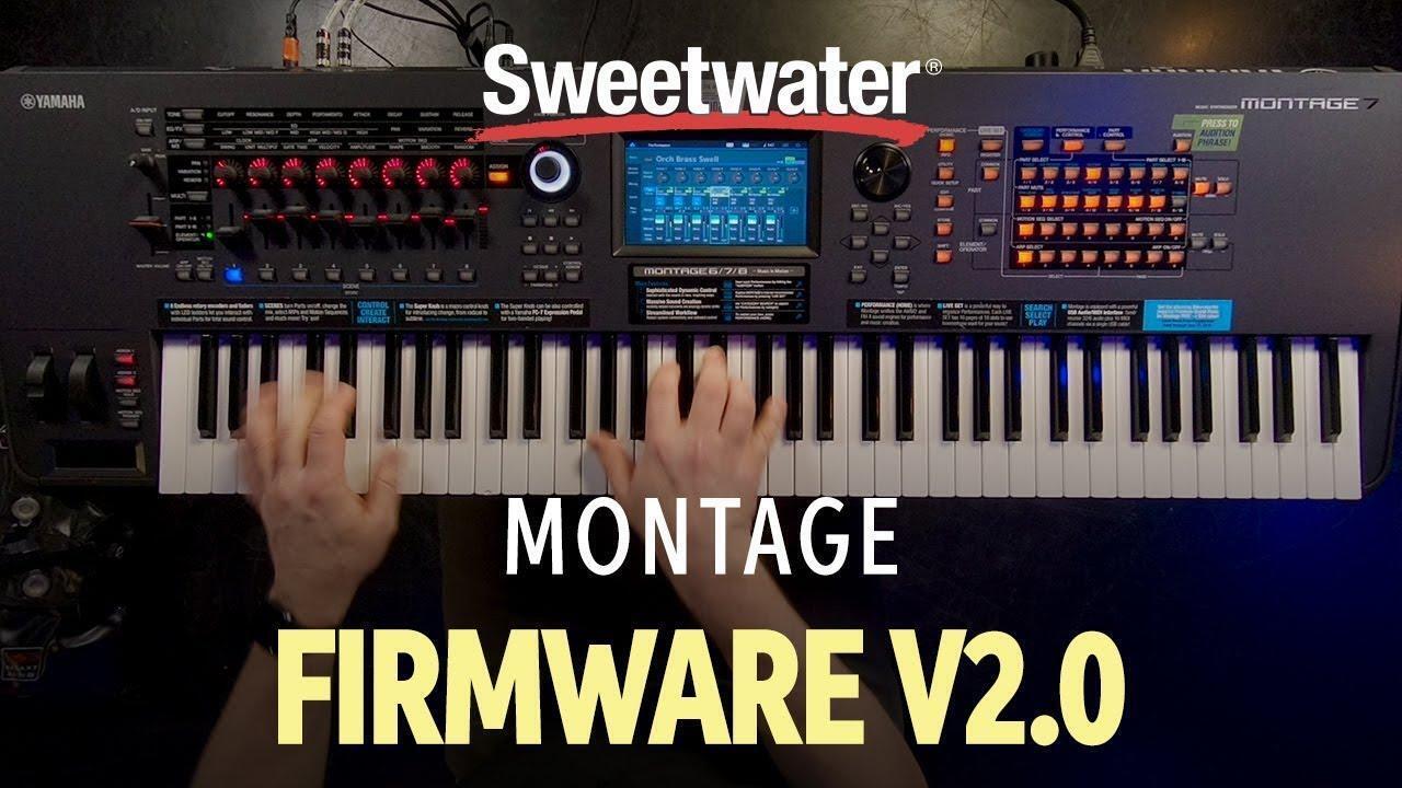Yamaha Montage Firmware V2.0 Overview