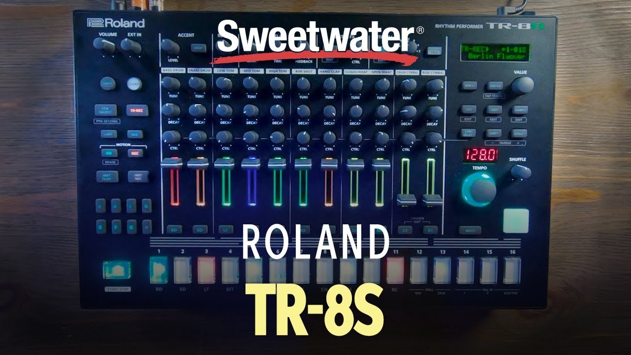 Roland TR-8S Rhythm Performer Demo and Overview