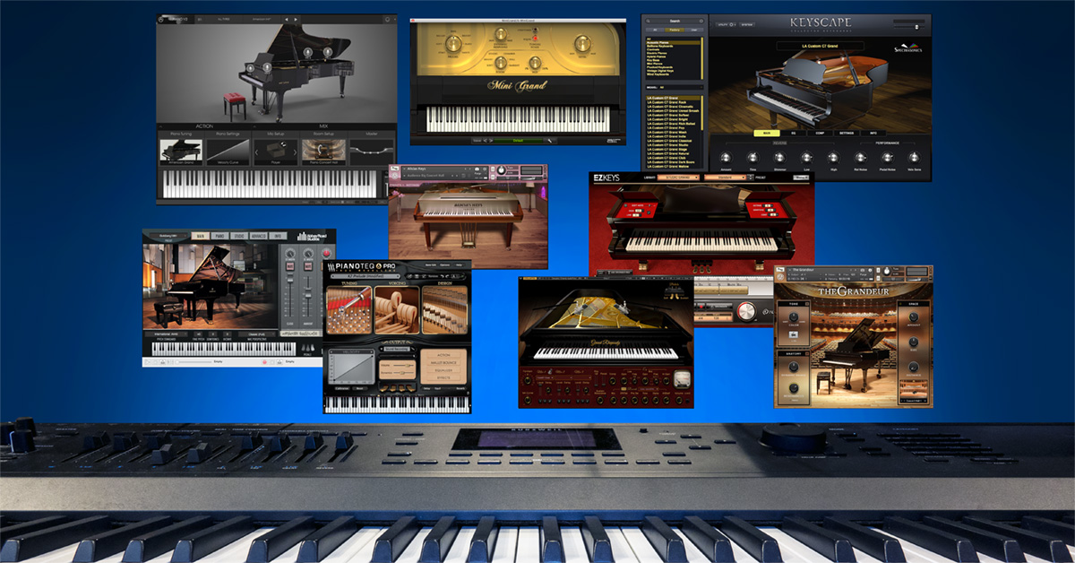 Virtual Piano Shootout With Sound Samples Sweetwater