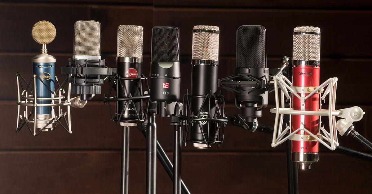 Best Condenser Mic Selection 2023 - Small to Large Diaphragm