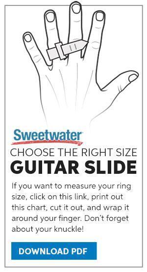 Guitar Slide Size Chart