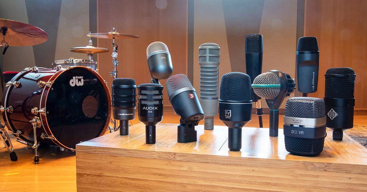 Kick Drum Mic Shootout - with Sound Samples