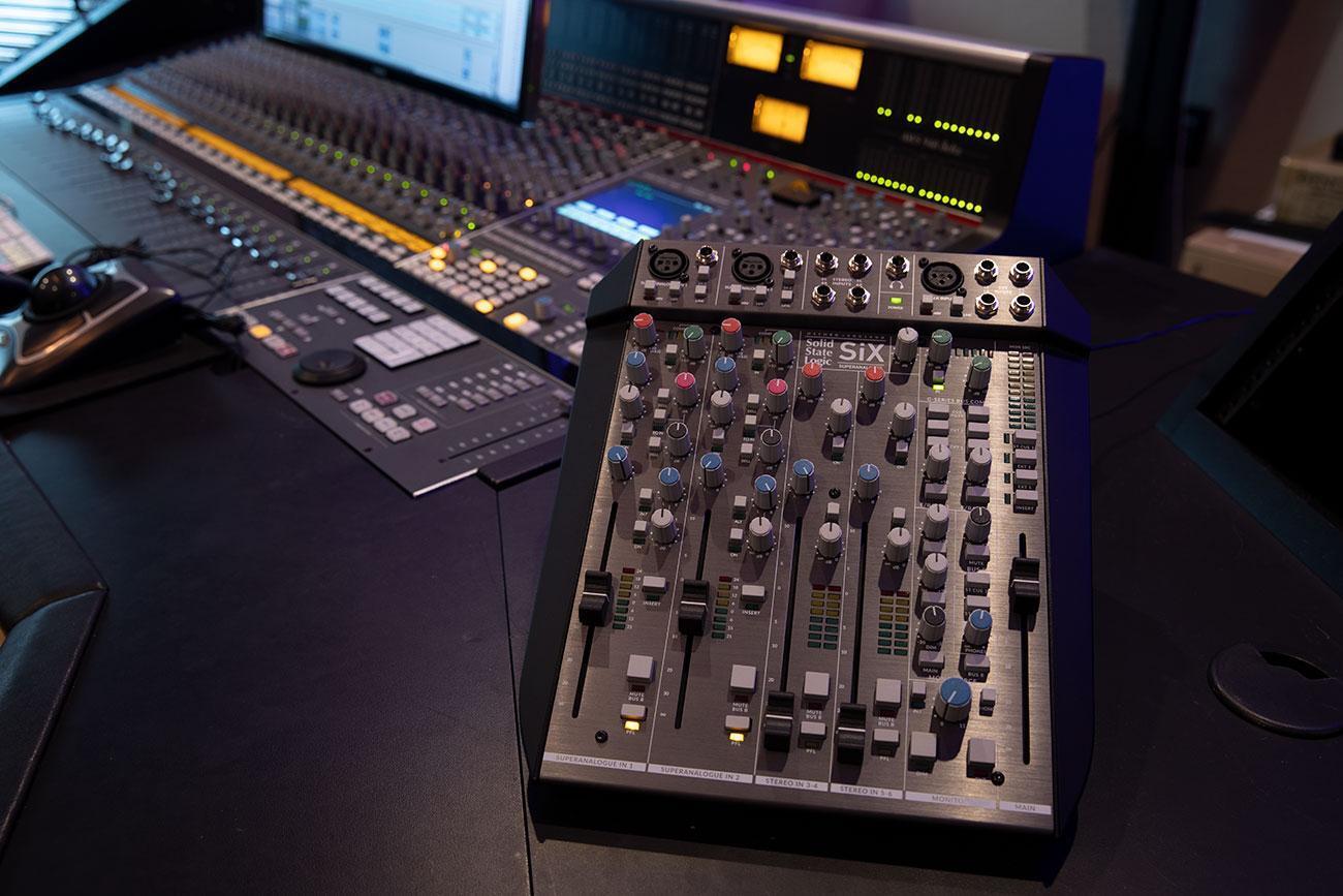 A Tale of Two SSLs The SiX Compact Desktop Mixer