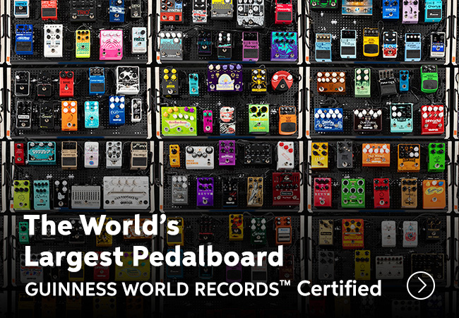 The World's Largest Pedalboard