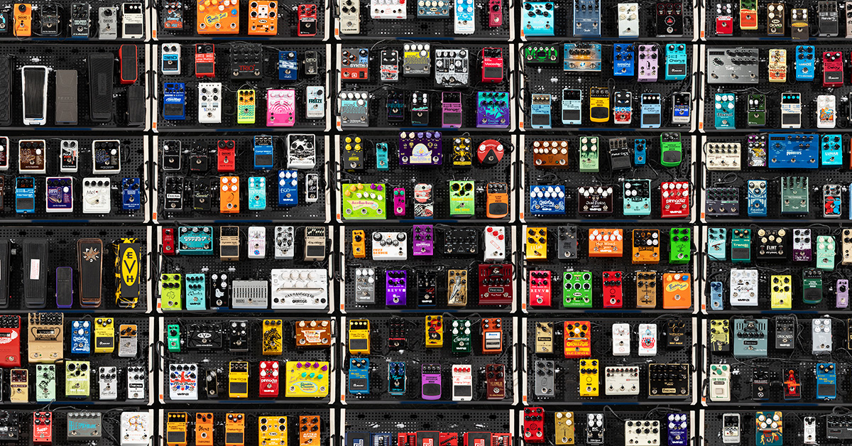worlds largest pedalboard