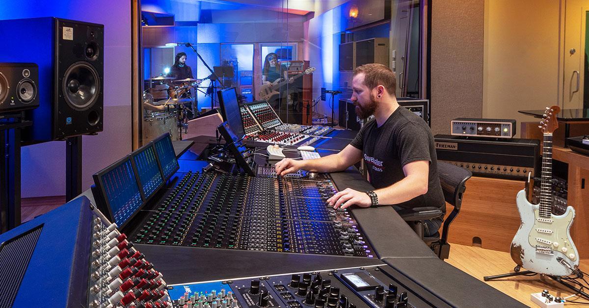 Sweetwater Studio A s Custom Hybrid Console