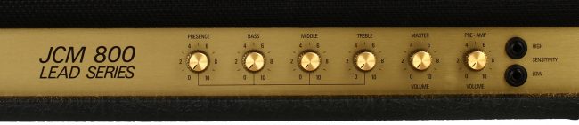 JCM-800-Amplifier-Controls