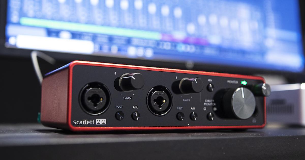 Scarlett 2i2 Audio Interface