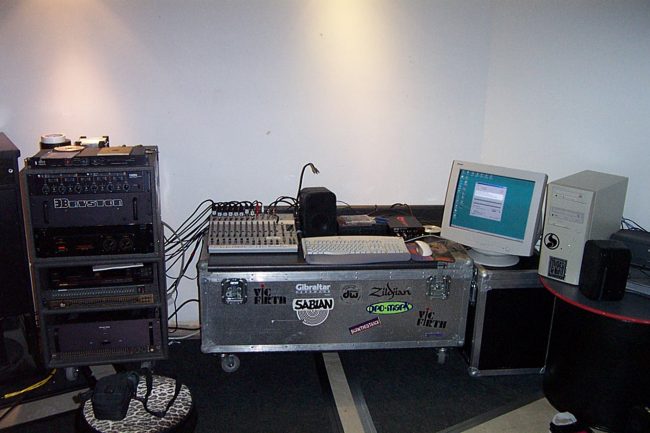 Shawn-Dealey-Early-Recording-Rig