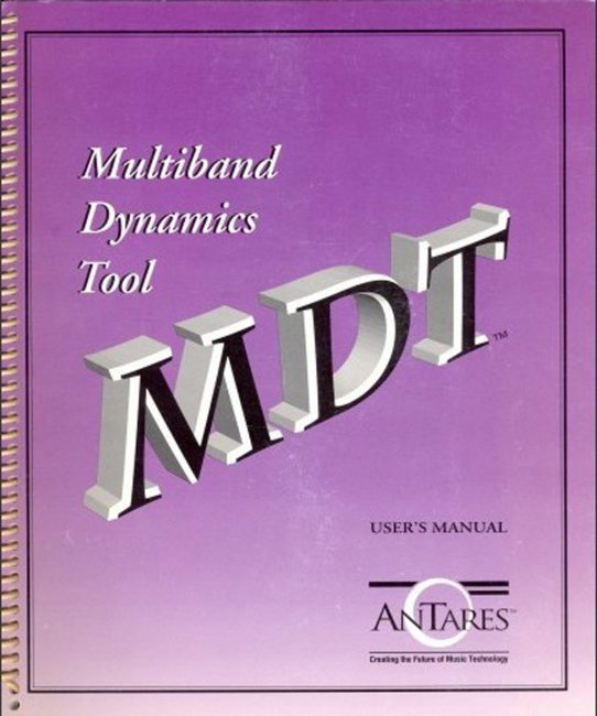 Antares-MDT-Manual