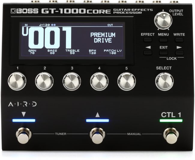Boss-GT-1000CORE-Multi-effects-Processor
