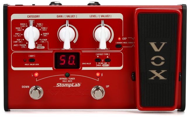 Vox-StompLab-2B-Bass-Multi-effects-Pedal