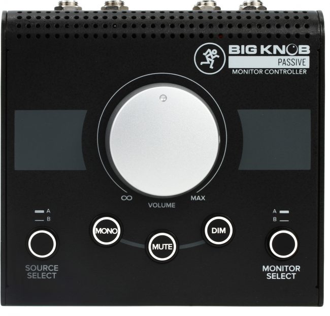 Mackie-Big-Knob-Passive-2x2-Studio-Monitor-Controller
